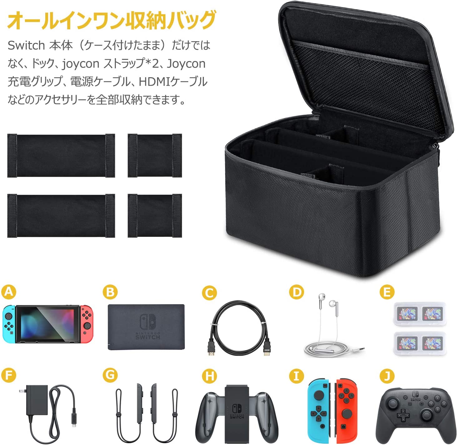 楽天市場】任天堂 スイッチ ケース 高品質 止水 ファスナー Nintendo