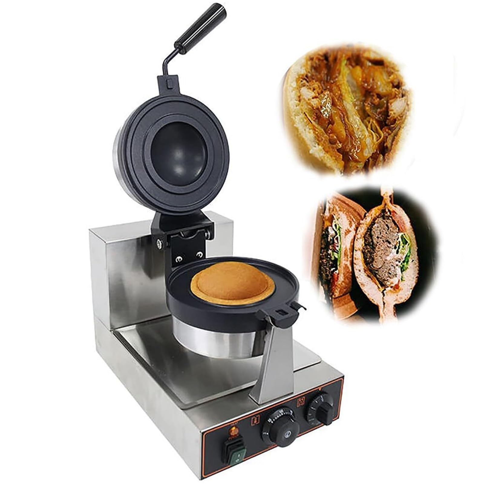 楽天市場】『ポイント4倍!2月限定!』バーガーワッフルメーカー、ノン