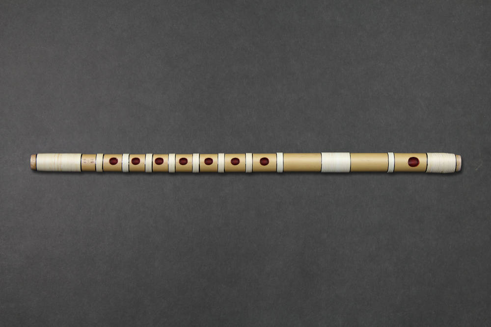 楽天市場】【篠笛】獅子田 竹渓 籐 本重【一〜十二本調子】七つ穴・六