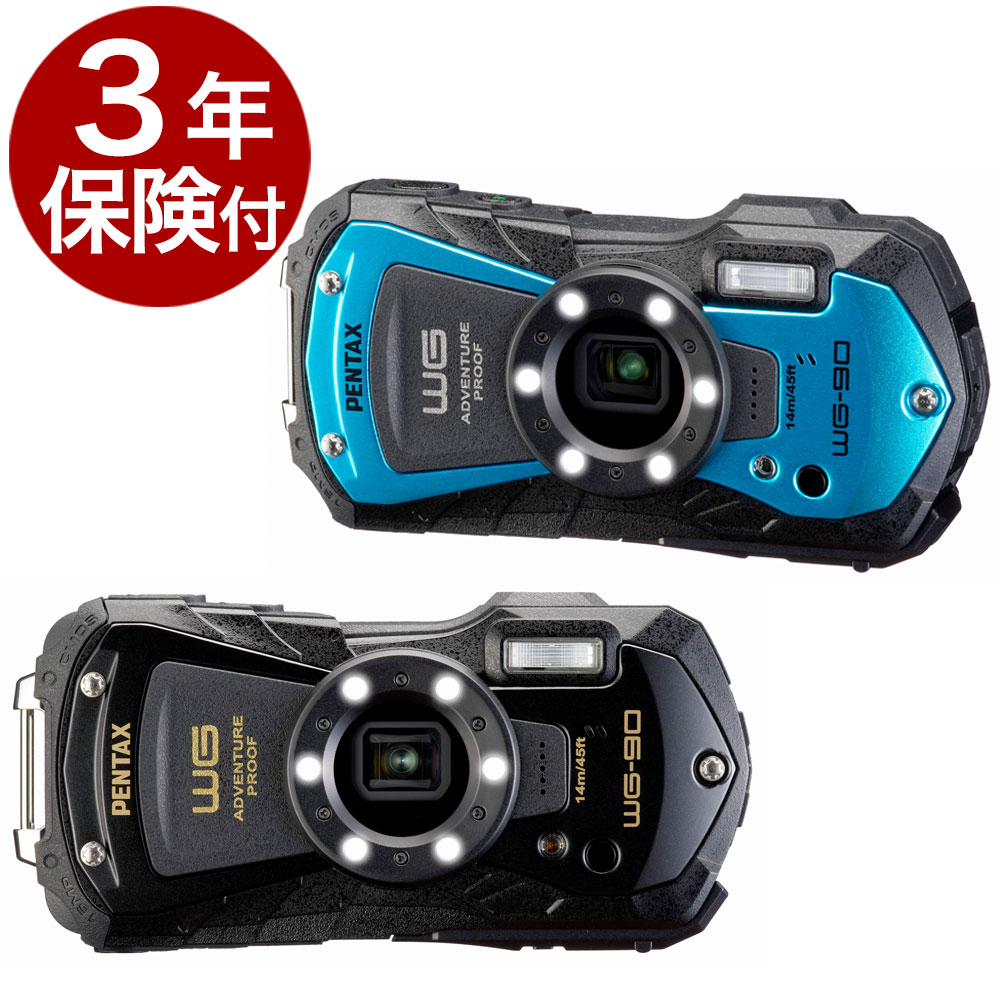 楽天市場】[3年保険付] PENTAX/RICOH ペンタックス WG-90 水深14m防水