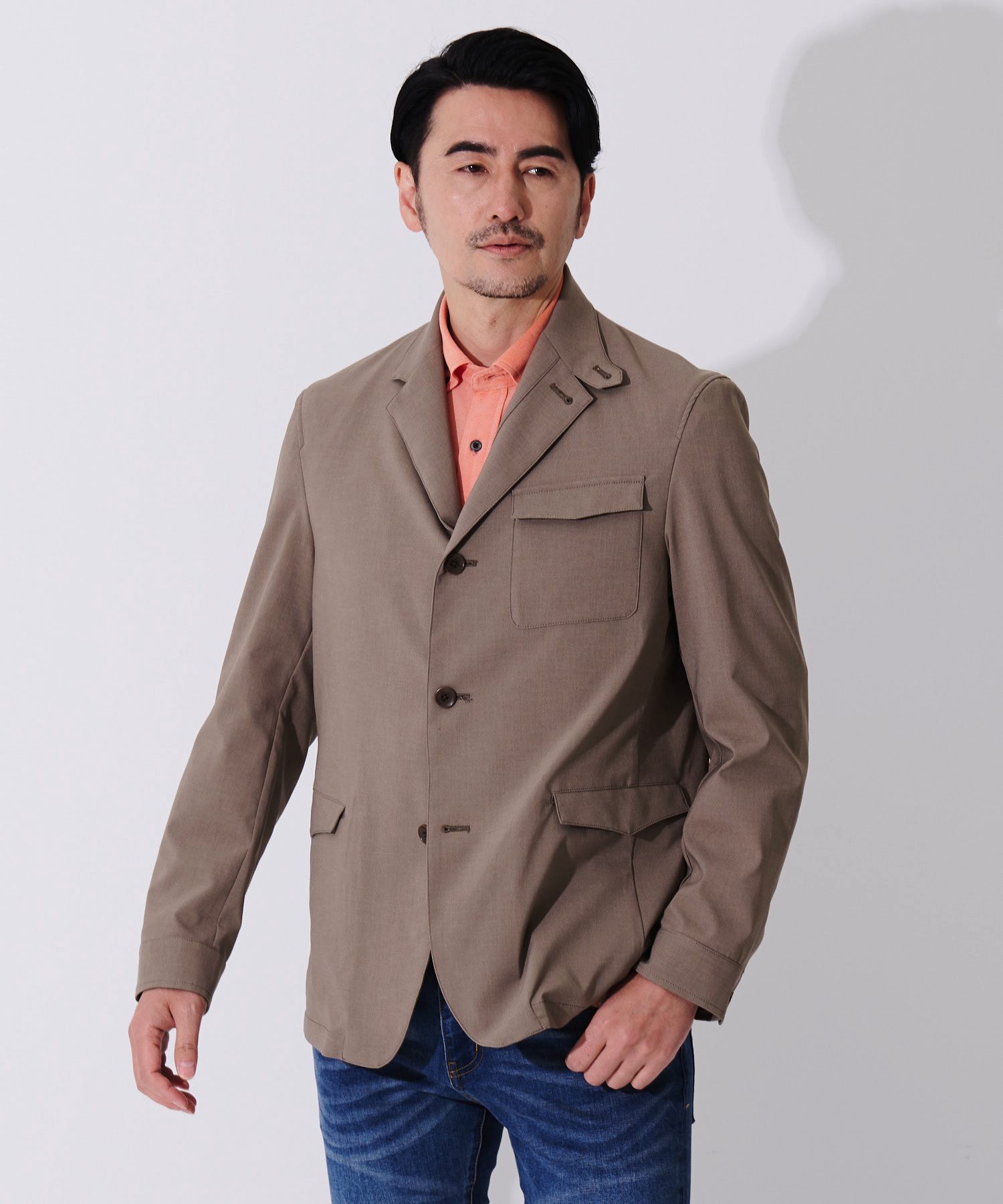 楽天市場】メランジドライ4WAYツイルジャケット【Henry Cotton's