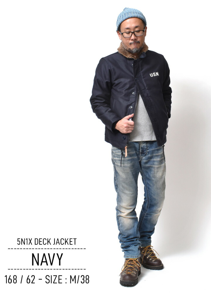 楽天市場】N-1 デッキジャケット アウター メンズ 日本製 | XS~2XL 全5