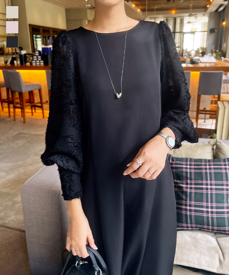 楽天市場】前後2way ロングワンピース レディース オケージョン ドレス