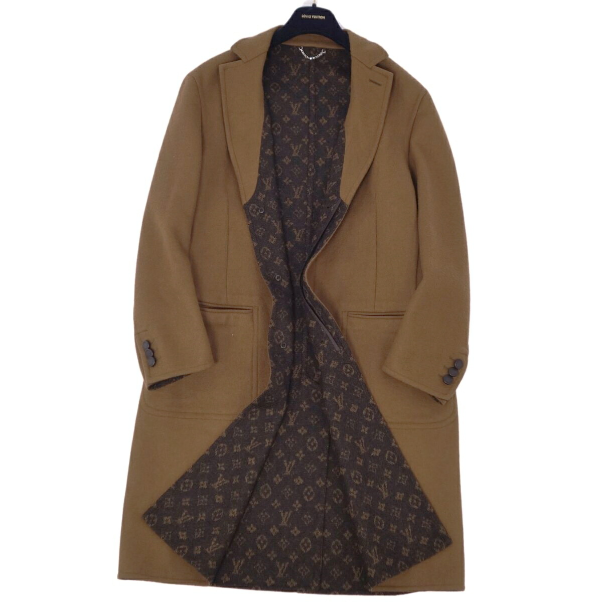 楽天市場】【美品】ルイヴィトン LOUIS VUITTON コート チェスター