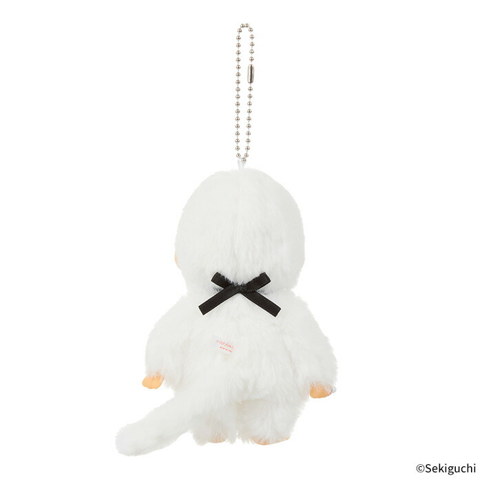 楽天市場】モンチッチCOLORS キーチェーン ホワイトしろ 白 White