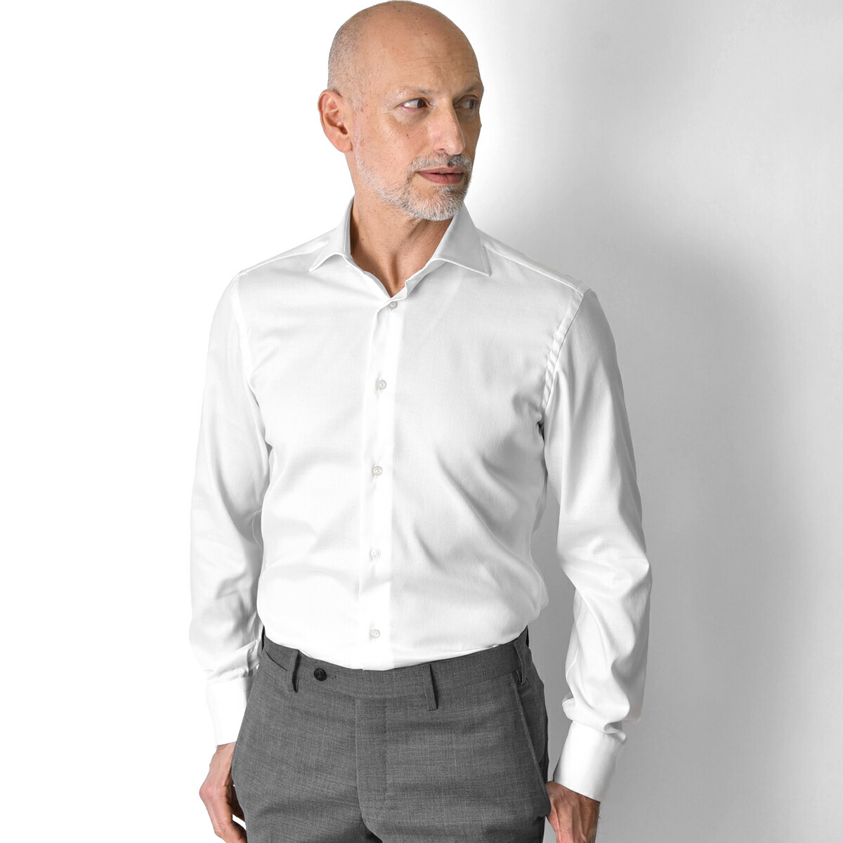 楽天市場】ボリエッロ BORRIELLO シャツ 4001-1 ホワイト 白 ロイヤル