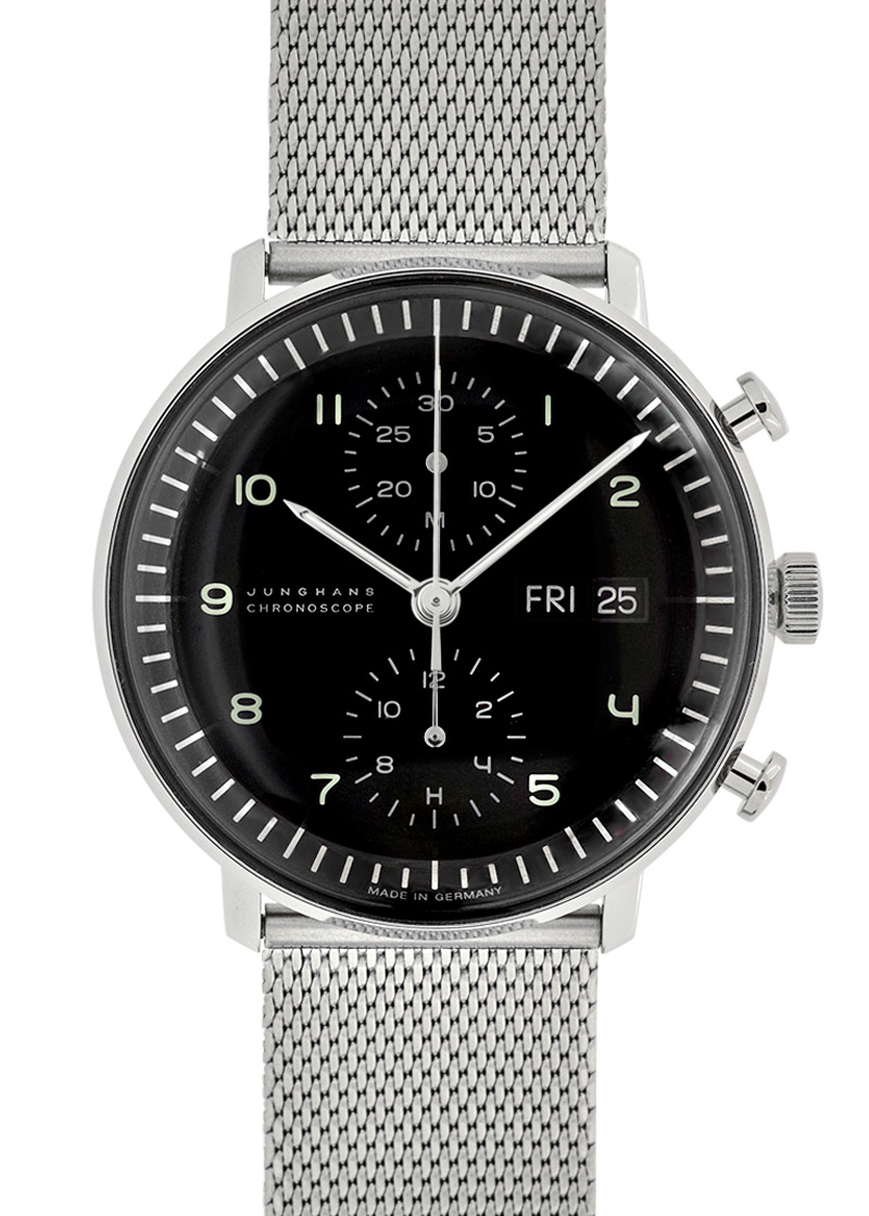 楽天市場】ユンハンス - マックスビル クロノスコープ | JUNGHANS