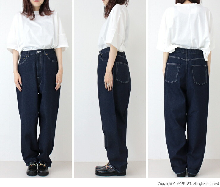 楽天市場】□□ハーベスティ HARVESTY ビッグクラシカルデニムパンツ