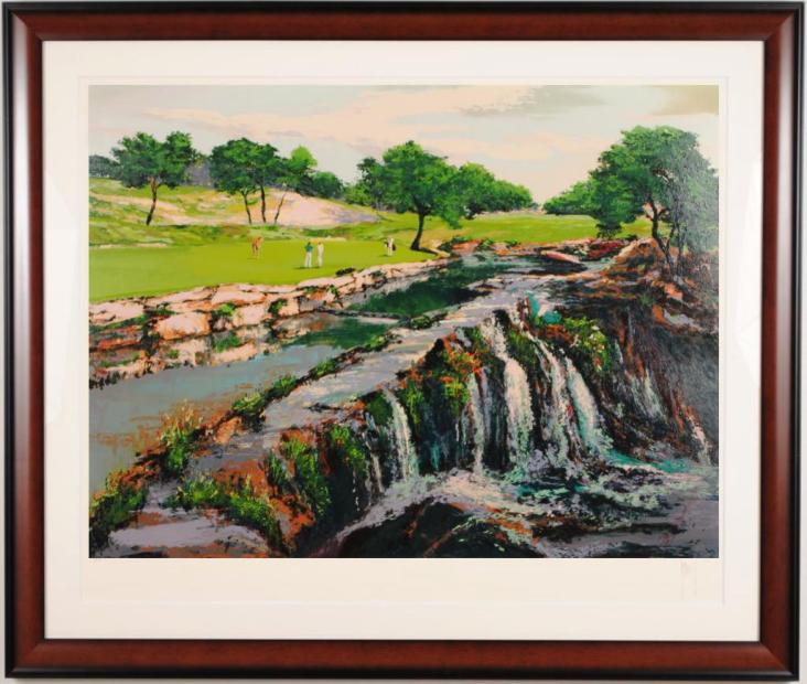 楽天市場】マーク・キング ヒルズ・オブ・レイクウェイ ゴルフ 絵画