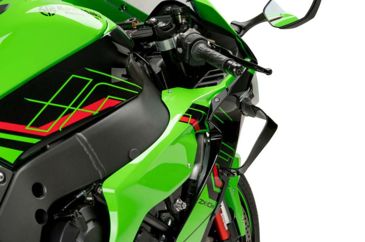 楽天市場】ZX-10R/RR 2021〜 ダウンフォースサイドスポイラー/サイド