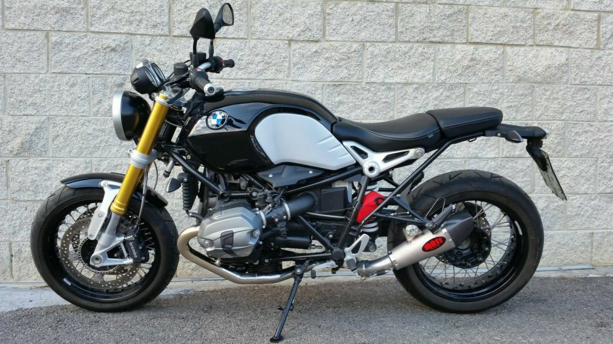 BMW RnineT 2in1 EVO チタン フルエキゾーストマフラー(レーシング