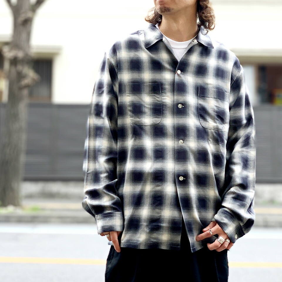 楽天市場】全2色 タウンクラフト TOWNCRAFT オンブレチェックシャツ