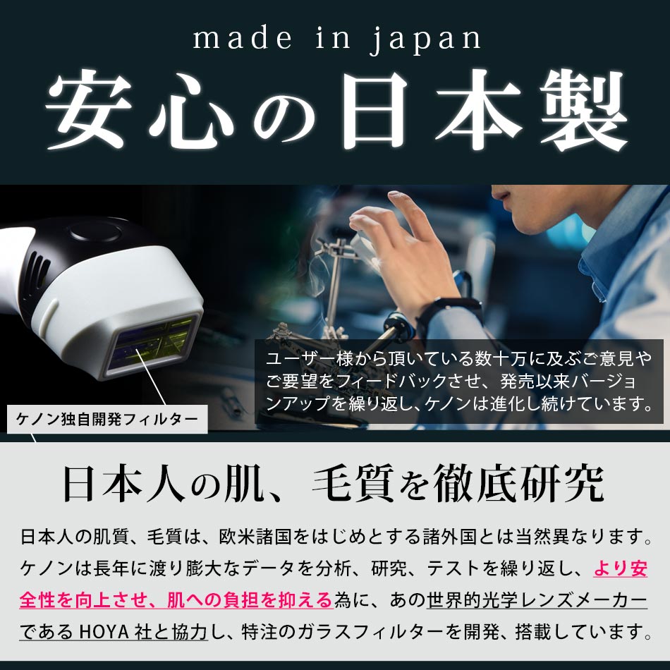 ケノン 脱毛器 v8.0レベル10 使用可能178809回 ケノン 脱毛器 v8.0