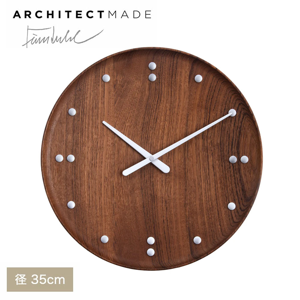 楽天市場】Finn Juhl フィン・ユール クロック 掛け時計 ブラウン