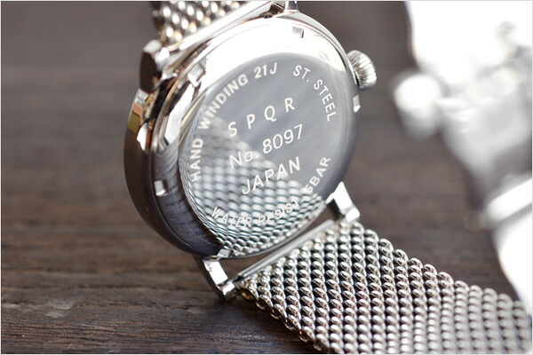 楽天市場】スポール SPQR メンズ・レディース兼用 腕時計 手巻き機械式