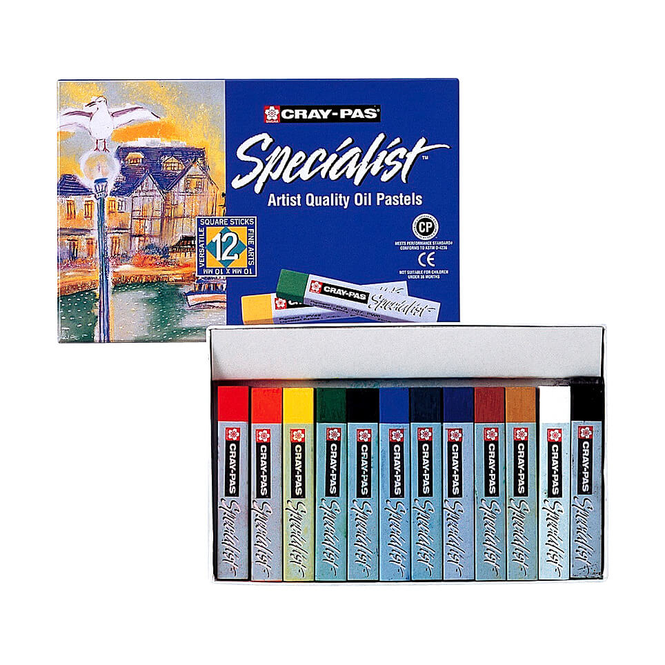 楽天市場】サクラクレパス オイルパステル スペシャリスト12色セット