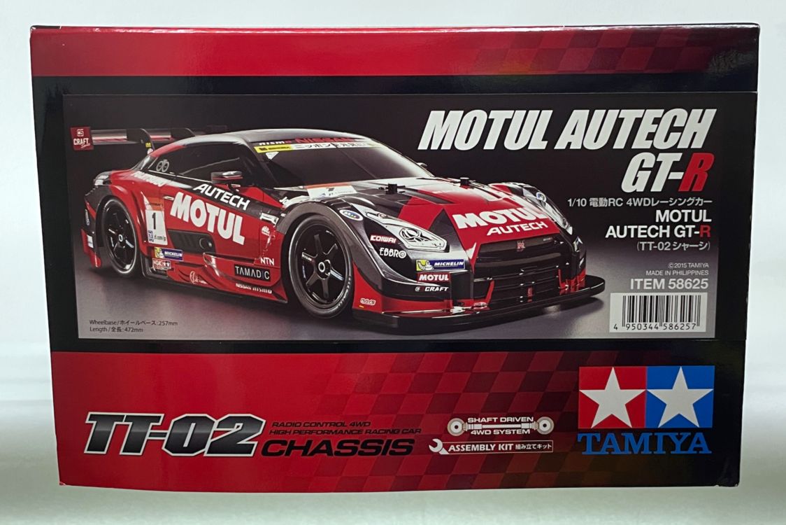 楽天市場】1/10RC MOTUL AUTECH GT-R（TT-02シャーシ） : 中村模型店
