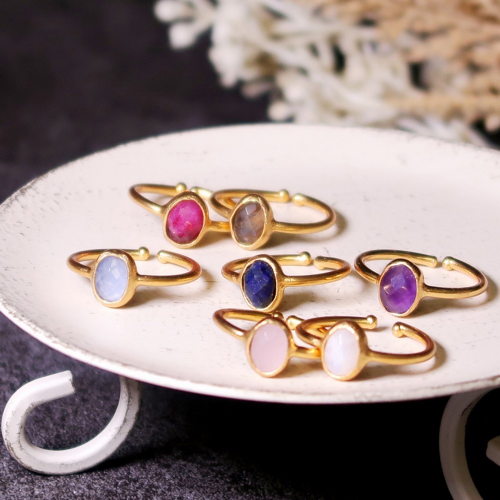 楽天市場】【唯一無二。圧倒的な存在感】天然石 リング 指輪