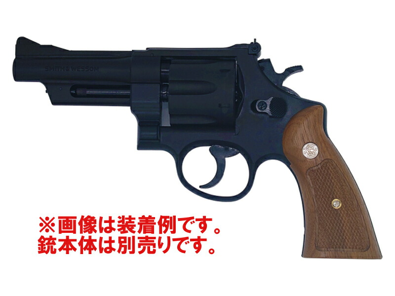 楽天市場】タナカ S&W Nフレーム スクエアバット用 木製グリップ +