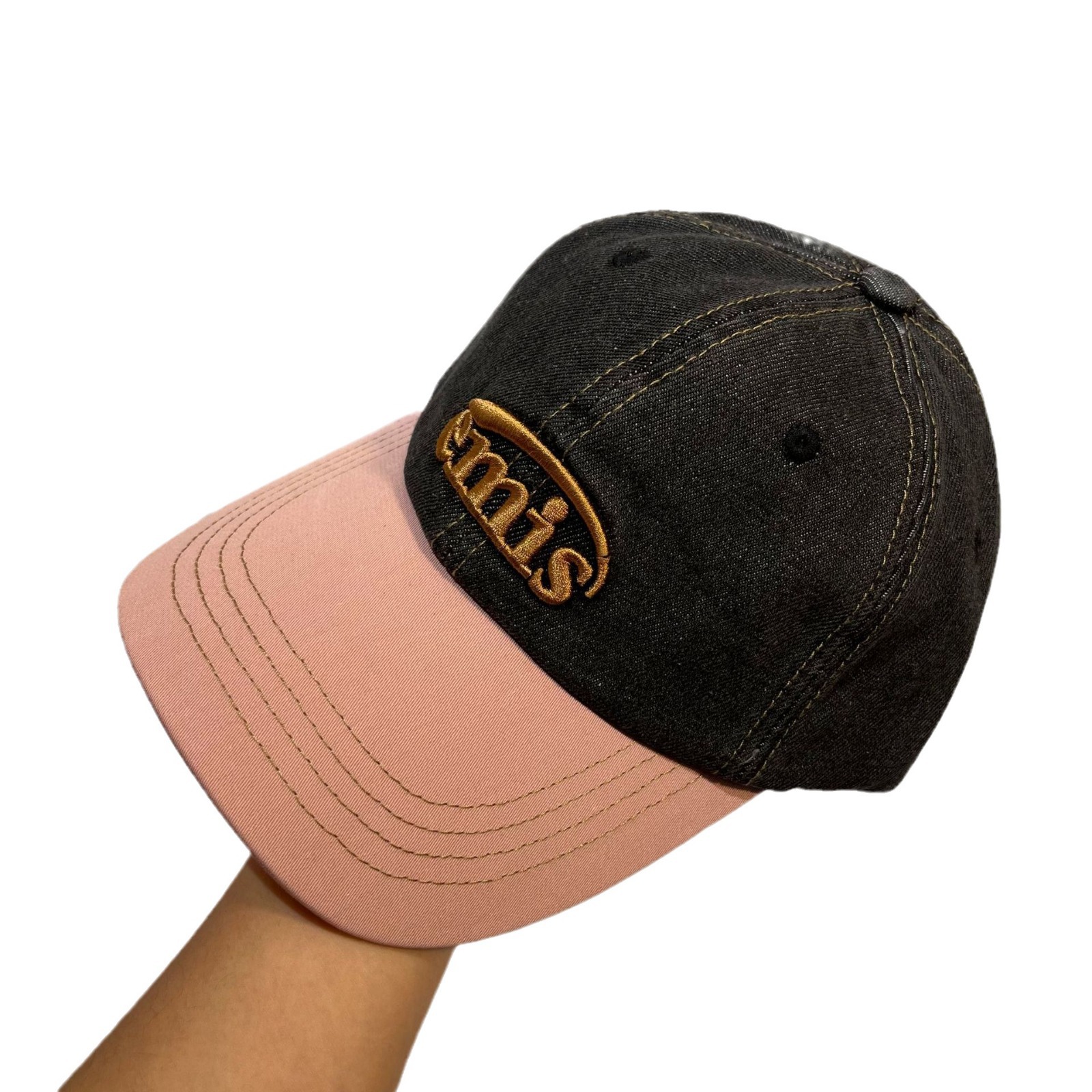 楽天市場】EMIS エミス ウォッシュドデニム ロゴ ボールキャップ