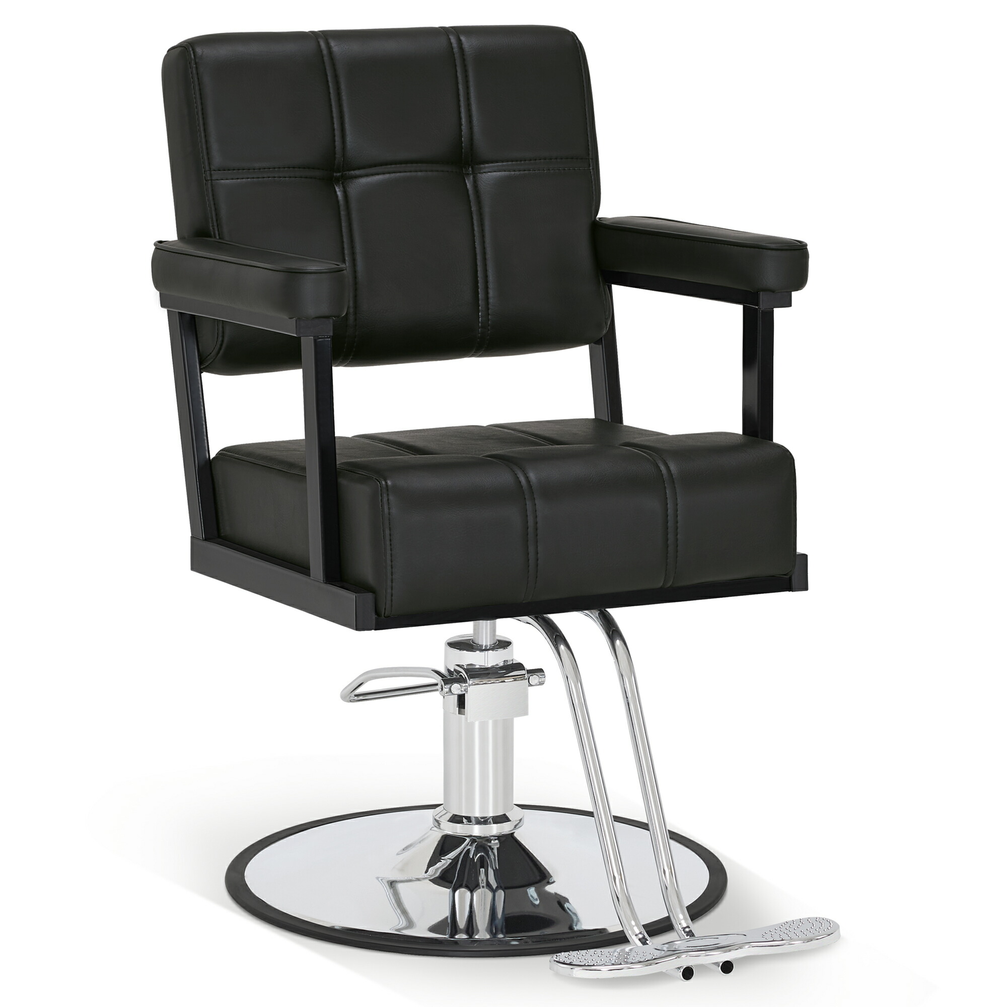 楽天市場】【レビュー特典あり】BarberPub サロンチェア カットチェア