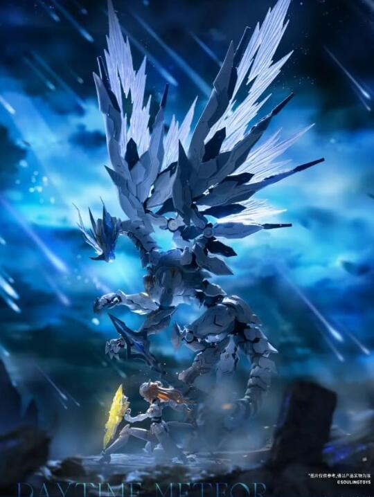 楽天市場】塑霊模型 Soulmould 龍之心 白昼流星·ミデル 1/12 メカ少女