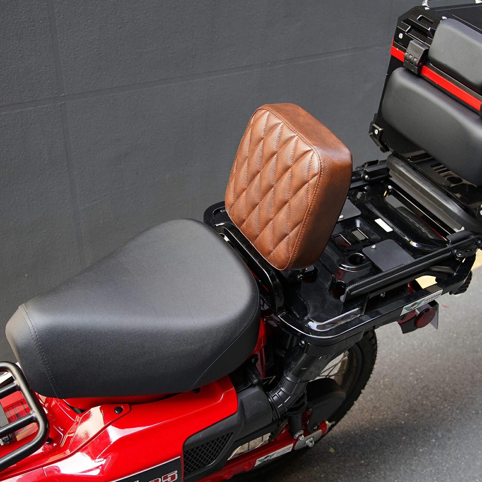 楽天市場】ピリオンシート 背もたれ 2WAY クロスカブ 50 110 ハンター