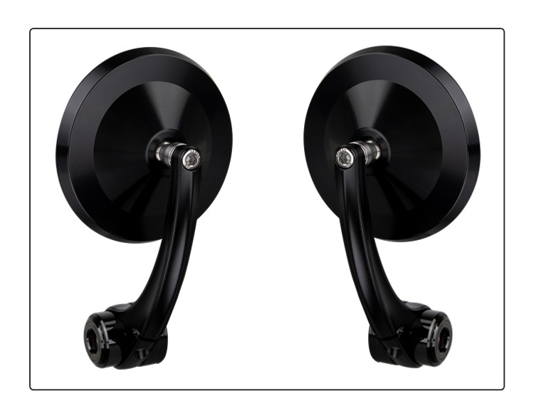 楽天市場】カワサキ エリミネーター 400 SE バイクミラー ブルーミラー