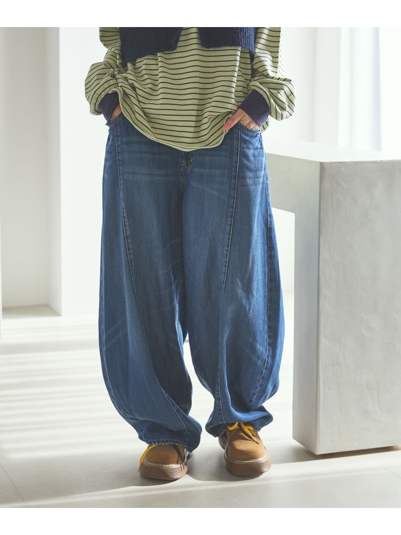 楽天市場】[NKJ 2026SS] 3Dドロップデニムパンツ niko and