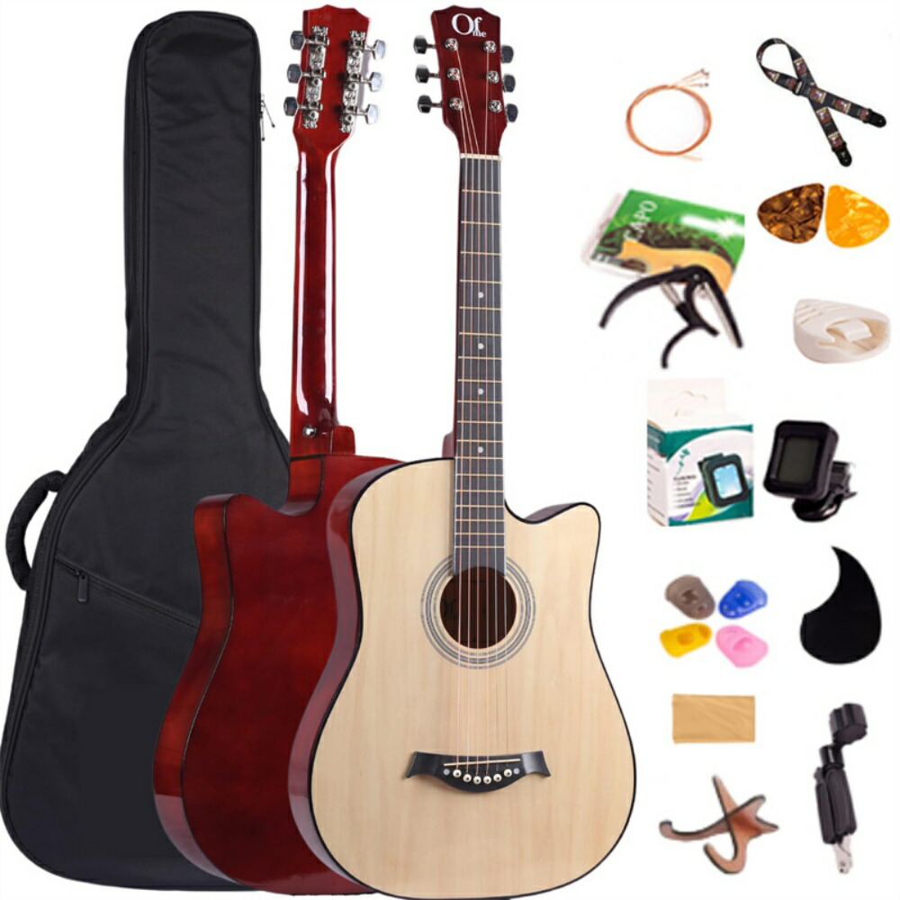 楽天市場】アコースティックギター 初心者セット ギターセット 初心者