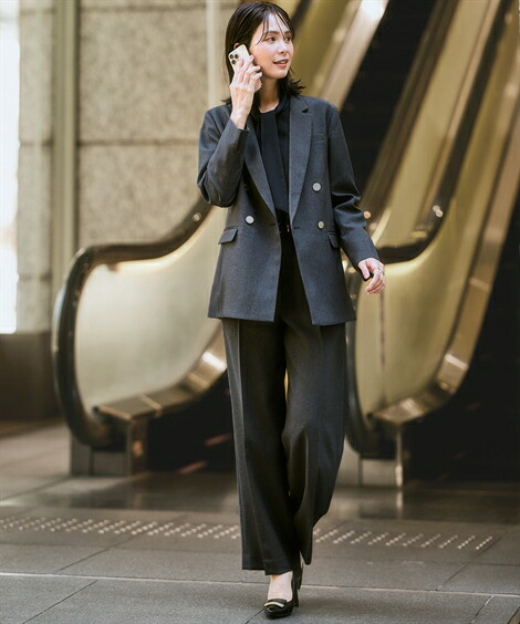 楽天市場】《サイズ交換無料》 レディース スーツ セットアップ