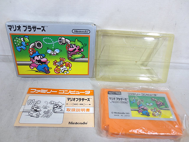 楽天市場】美品 任天堂 ファミコン FC マリオブラザーズ 銀箱 : 虹商店