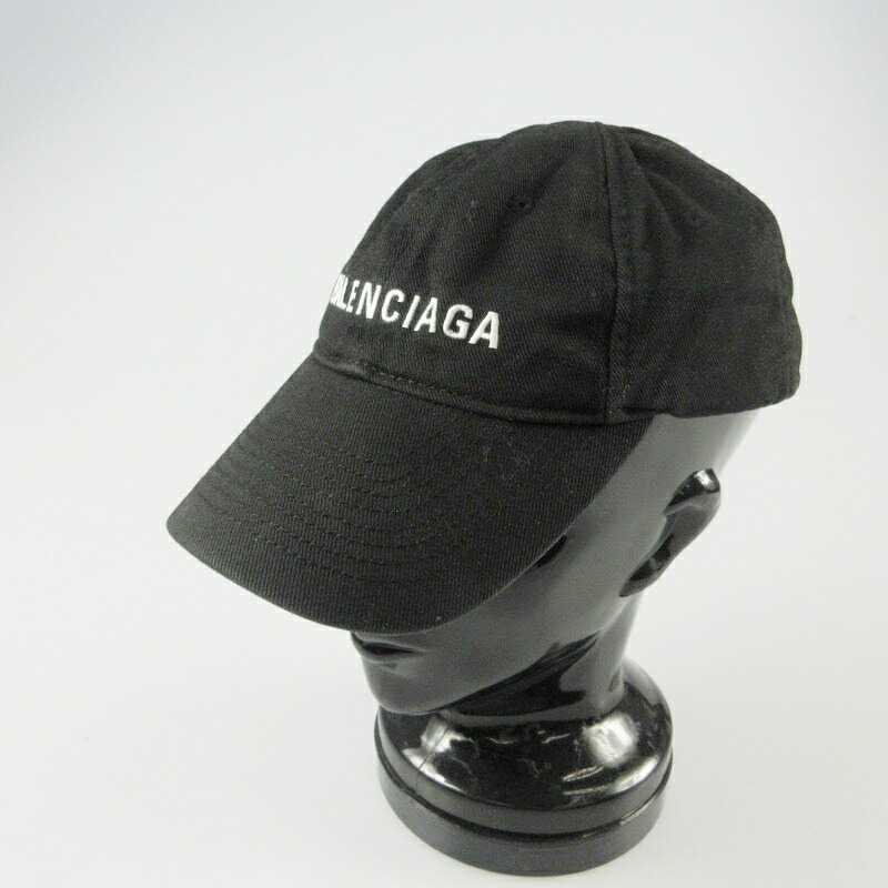 楽天市場】balenciaga キャップ ブラックの通販