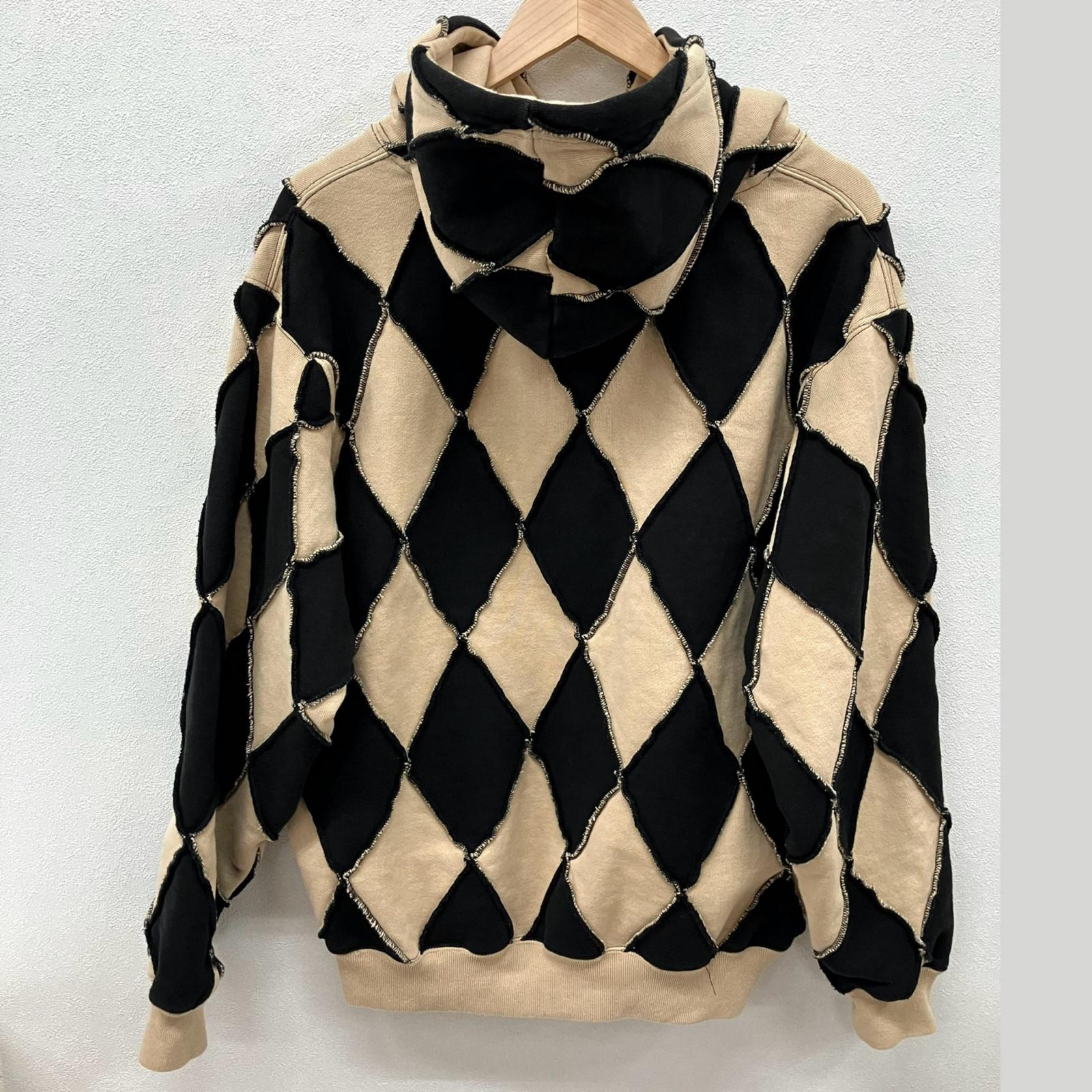 楽天市場】【中古】BoTT | ボット Patchwork Hoodie パーカー