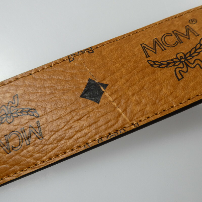 楽天市場】【中古】MCM | エム・シー・エム Claus リバーシブル ベルト