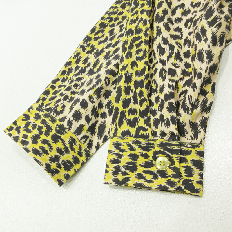 楽天市場】【中古】SAPEur | サプール ヒョウ柄長袖シャツ イエロー系