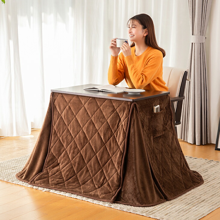 楽天市場】3点セット 専用イス＋こたつ本体＋こたつ布団 1人用 こたつ