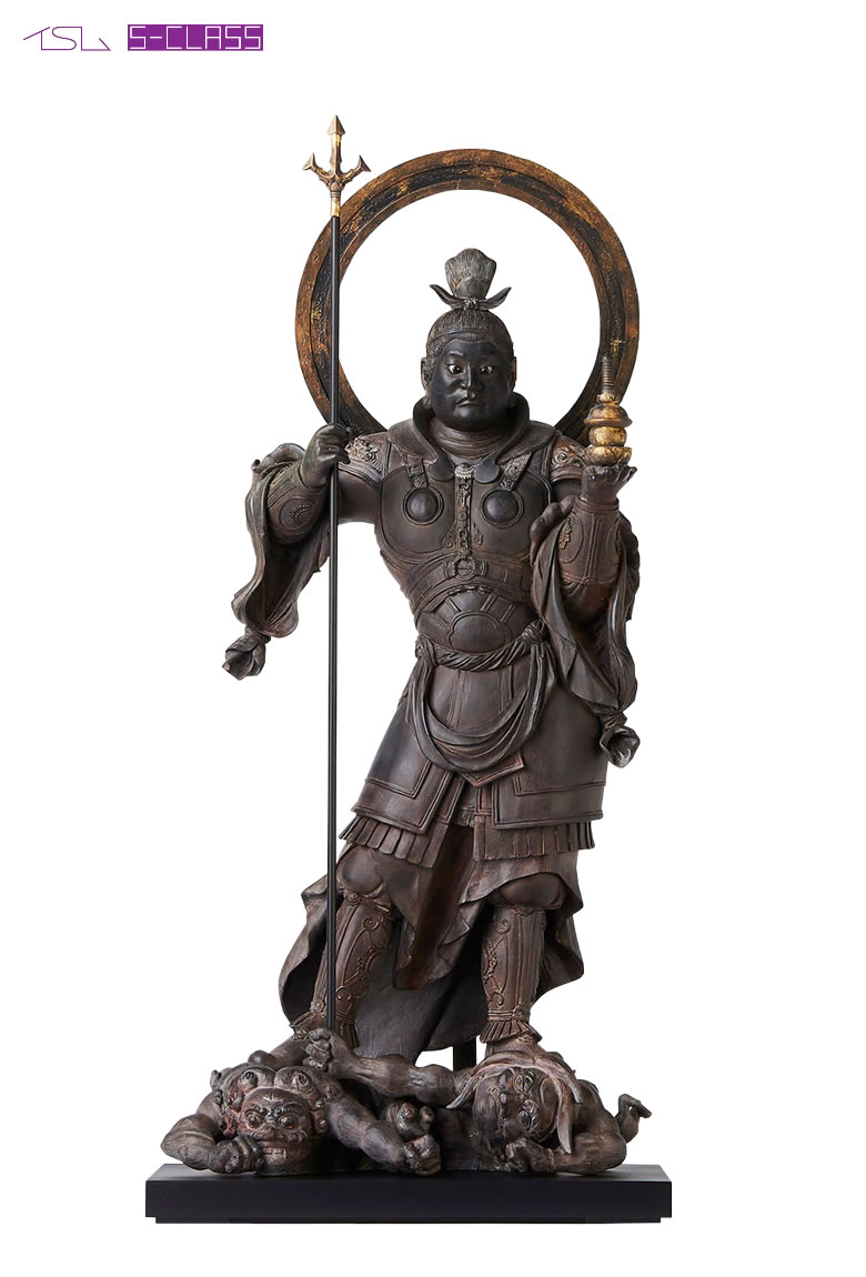 楽天市場】インテリア 雑貨 置物 フィギュア イSム（イスム）毘沙門天