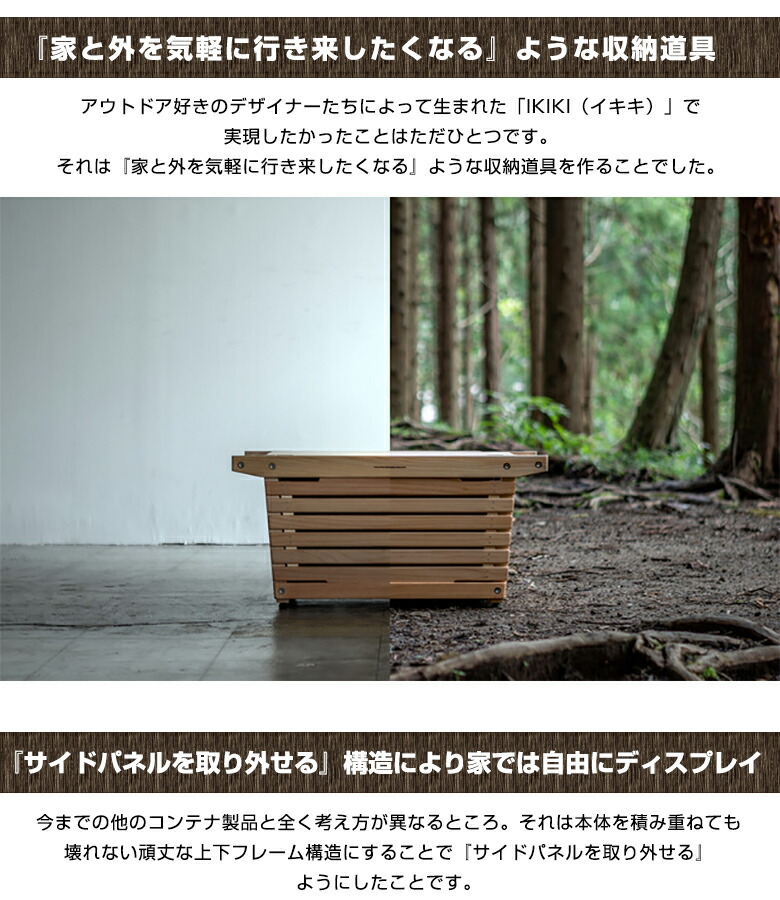 楽天市場】【IKIKI シェルフコンテナ Mサイズ トップパネルのセット