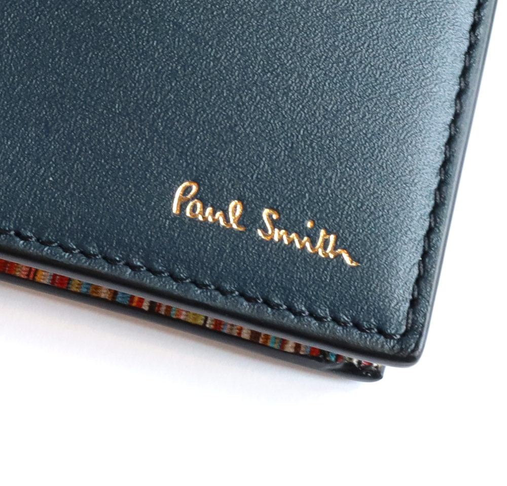 楽天市場】ポールスミス PAUL SMITH 財布 二つ折り財布 本革 レザー