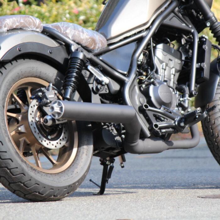 楽天市場】レブル250 23年式～ Rebel 8BK-MC49 スリップオンマフラー