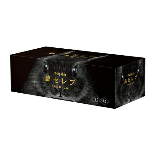 楽天市場】ネピア 鼻セレブ ティシュプレミアム 390枚（130組