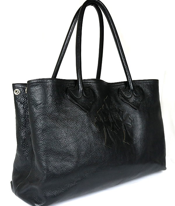 再入荷‼️スリーセメタリー クロス トートバッグ 黒 CHROME HEARTS