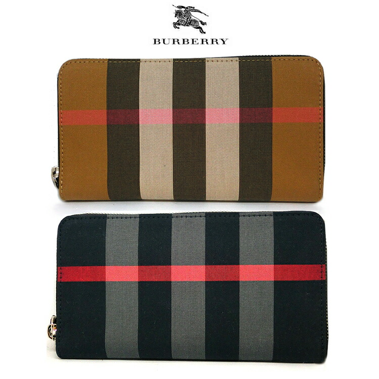 楽天市場】バーバリー 財布 長財布 ラウンドファスナー BURBERRY