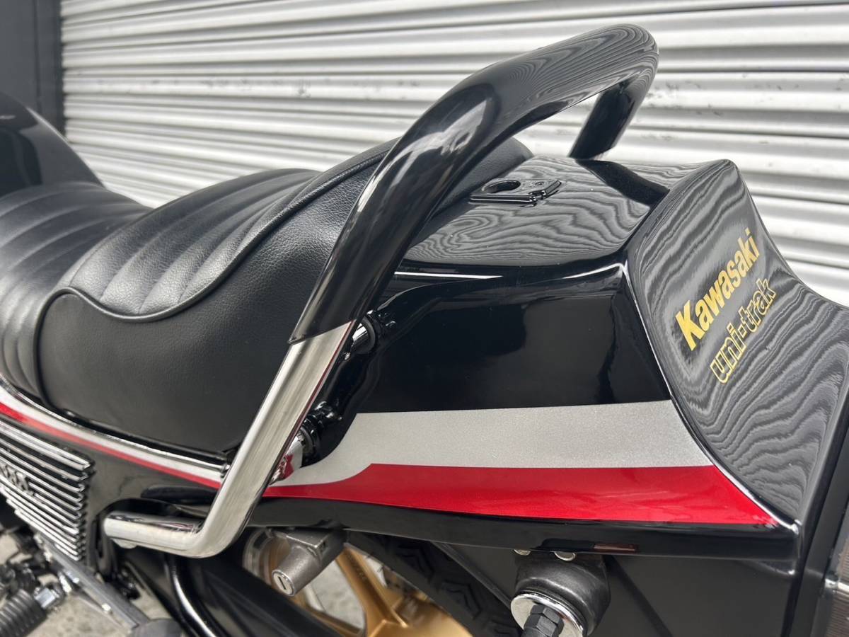 楽天市場】Z400GP 極太メッキ タンデムバー TSH オリジナル KAWASAKI