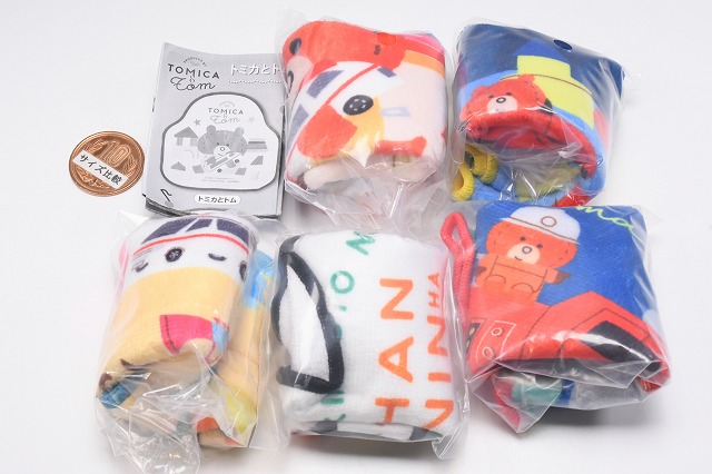 楽天市場】【全部揃ってます!!】トミカとトム ミニタオル [全5種セット