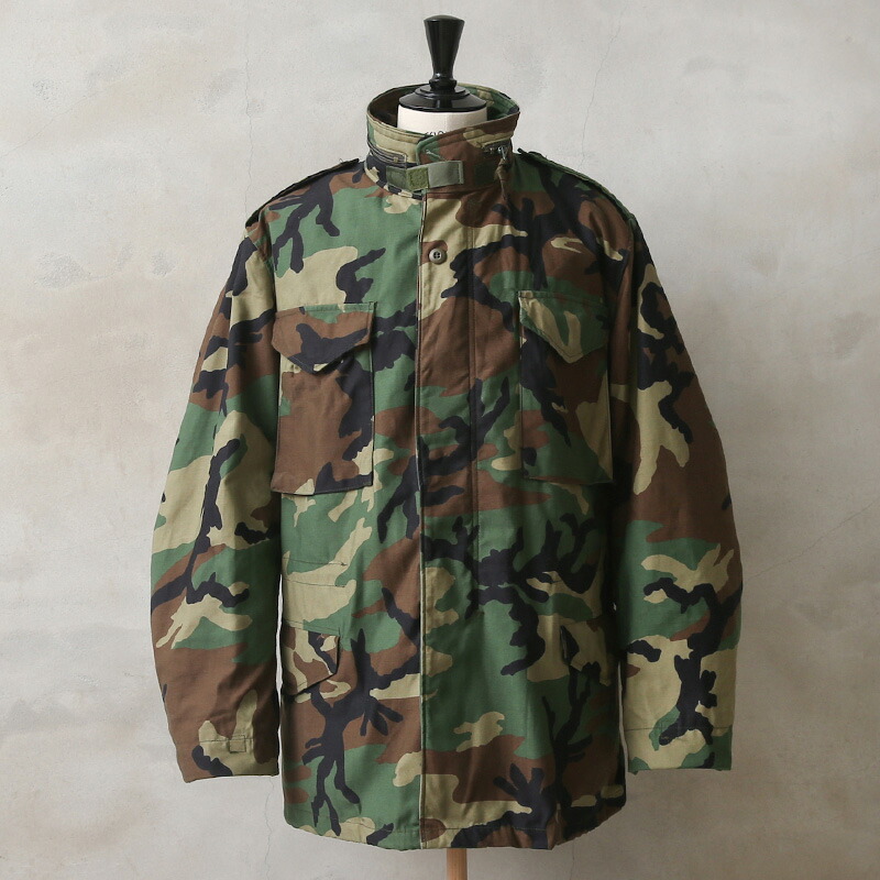 楽天市場】☆実物 USED 米軍 M-65 フィールドジャケット WOODLAND