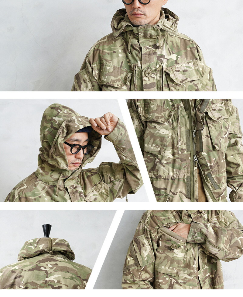 楽天市場】☆実物 USED イギリス軍 WINDPROOF コンバット スモック MTP