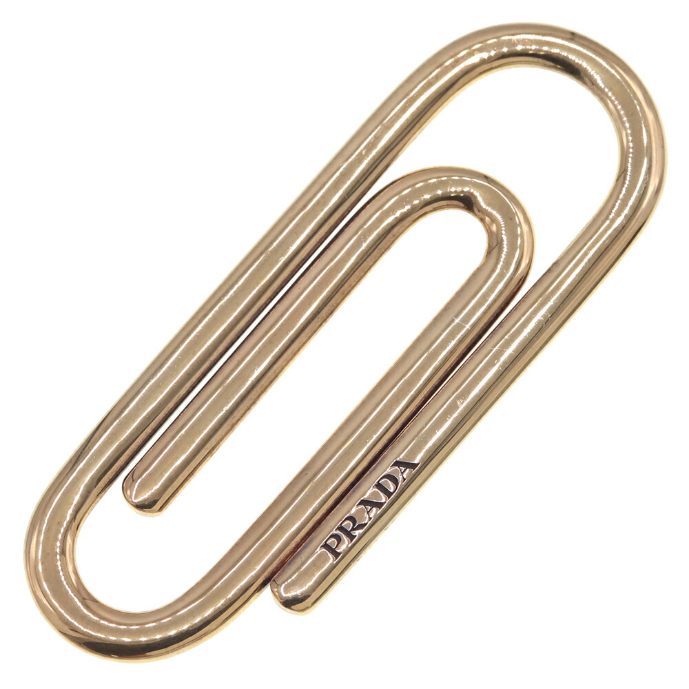 楽天市場】プラダ マネークリップ ゴールド SV スターリングシルバー