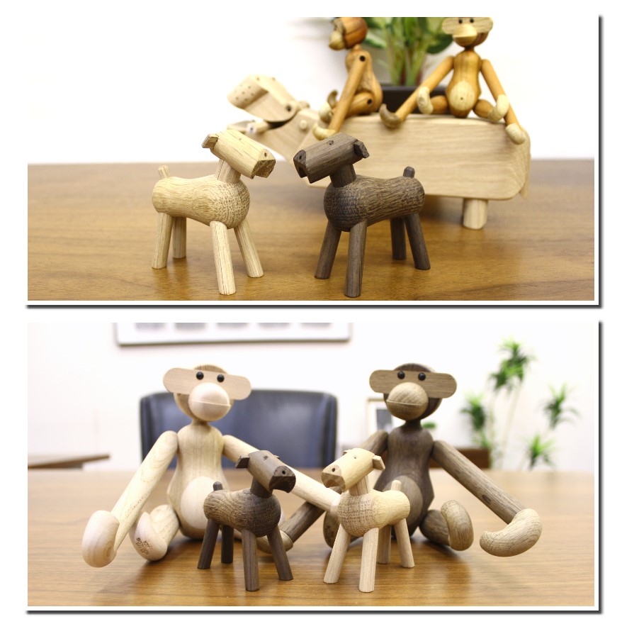 楽天市場】カイ・ボイスン デンマーク [ ティム ] 木製 オブジェ 犬